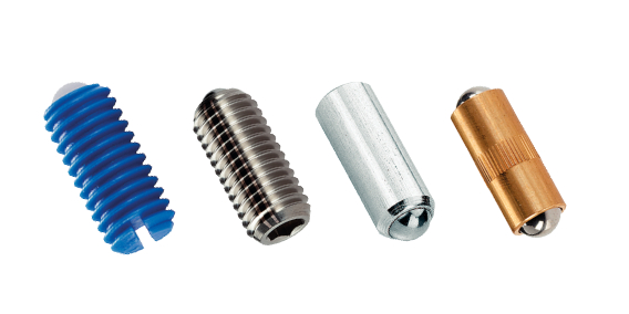 Federnde Druckstuecke